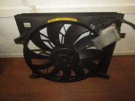 Mercedes Benz - cooling radiator fan - 1635000393